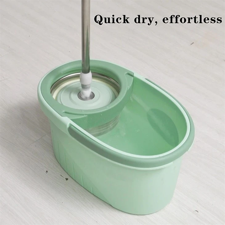 360° Rotating Head Easy Spin Dry Floor Mop